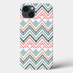 Boho Chevron iPhone 13 Case