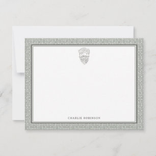 Boho Chic Bearded Man Card