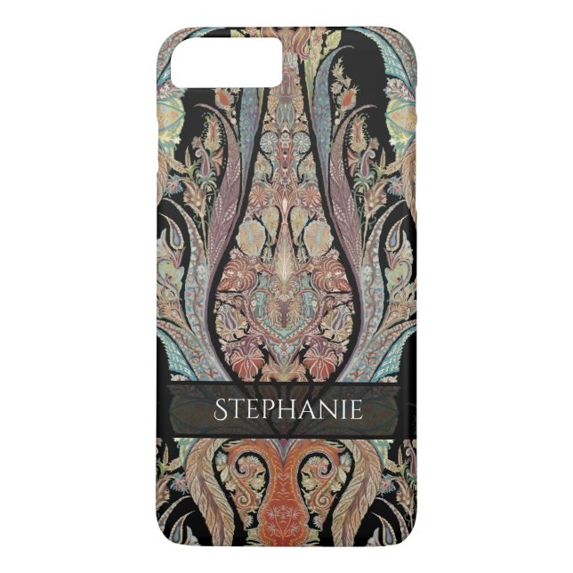 BOHO Chic Bohemian Stylish Kashmir Paisley Pattern Case-Mate iPhone Case (Back)