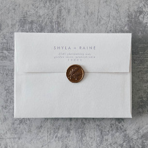 Boho Chic Dusty Enveloppes de Mariage violet