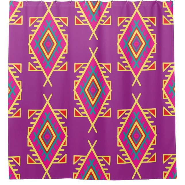 Boho Chic: Ethnic Seamless Ornament (Front)