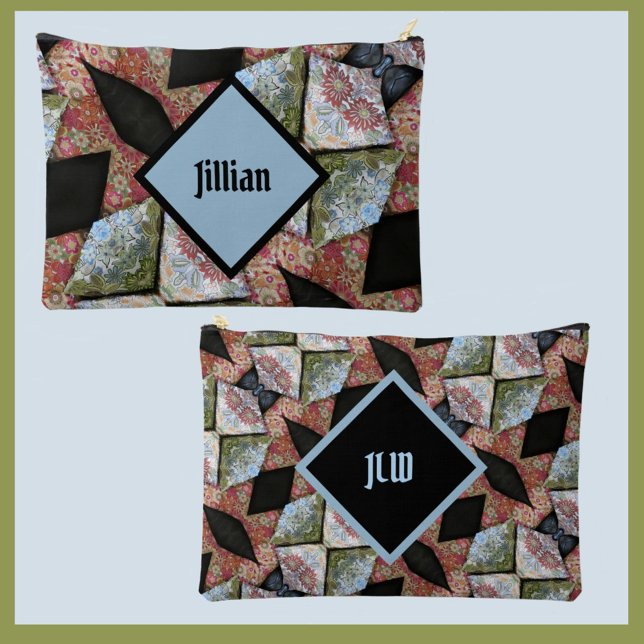 Boho Chic Patchwork Multi Colour Accessory Pouch (Creator Uploaded)