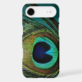 Boho Chic Peacock Plume Aesthetic Modern Photo