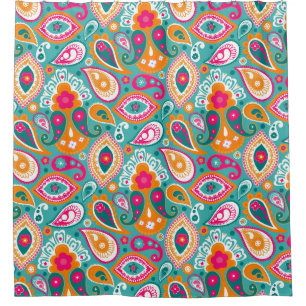 Boho Chic Retro Hippy Paisley