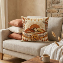 Boho Chic Sun & Mountain