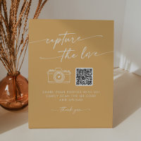 Boho Chic Yellow Marigold Capture the Love Wedding