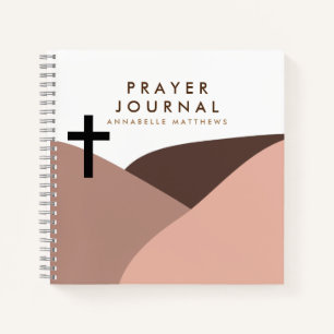 Boho Christian Prayer Journal Carnet
