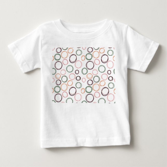 Boho Circles  Baby T-Shirt (Front)