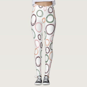 Boho Circles Leggings