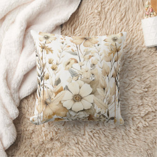 Boho Coussin botanique