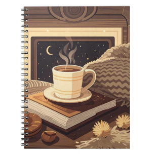 Boho Cozy Night - Celebrate cozy nights Notebook