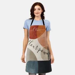 Boho Custom Name Apron