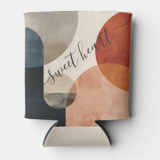 Boho Custom Name Can Cooler