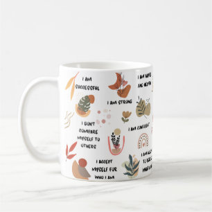 Boho Daily Reminders Affirmations Coffee Mug