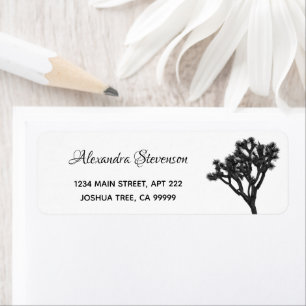 Boho d'arbre noir et blanc simple et moderne