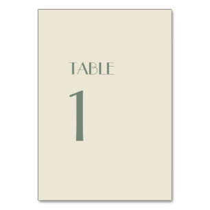 Boho Deco d'automne Panneau Numéros de table de