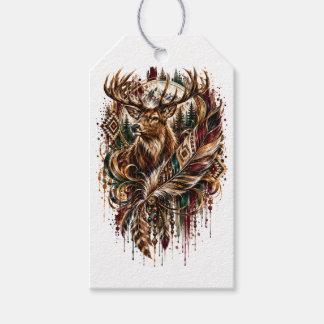 Boho Deer, Dreaming of Deer Gift Tags