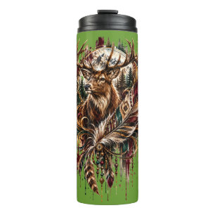 Boho Deer, Dreaming of Deer Thermal Tumbler