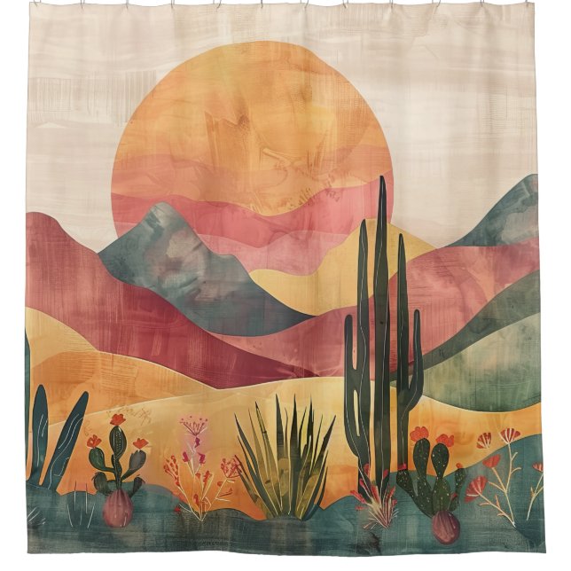 Boho Desert Landscape - Southwestern Nature (Front)
