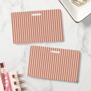 Boho Desert Stripe Pattern Design Badge