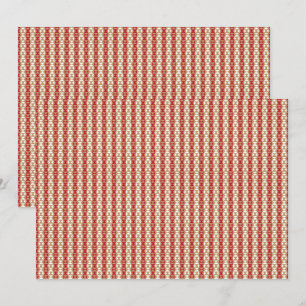 Boho Desert Stripe Pattern Design Invitation