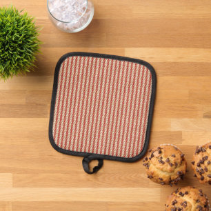 Boho Desert Stripe Pattern Design Pot Holder