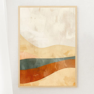Boho Desert Tranquille Imprimer 2 sur 3 Poster