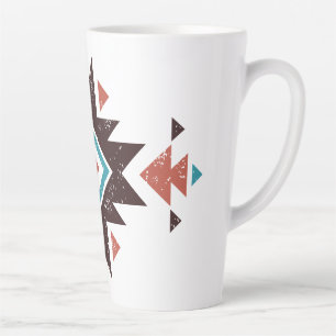 Boho Diamond Emblem Latte Mug