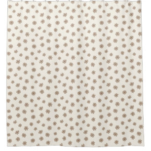 Boho Ditsy Neutral Floral Cottagecore Beige Taupe