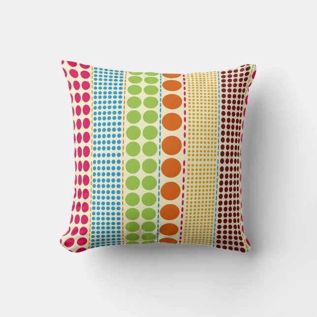 Boho Dots Pillow (Front)