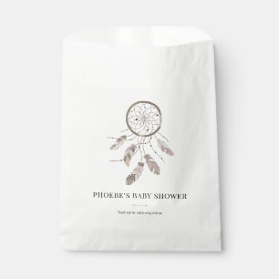 Boho Dream Catcher Baby Shower Favour Bag