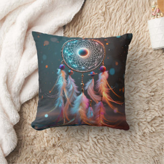Boho Dream Catcher Throw Pillow Home Decor