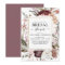 Boho Dusty Pink Burgundy Bridal Shower