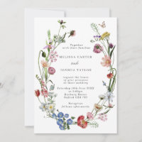 Boho Dutch Wild Flowers & Butterflies Wedding