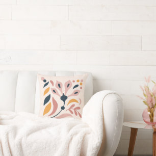 Boho Earth Tones Throw Pillows