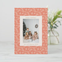 Boho Earthy Botanical Border Custom Photo