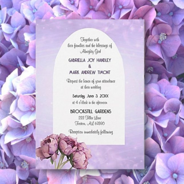 BOHO Elegance! Graceful Wedding Flat Invitation (Créateur téléchargé)