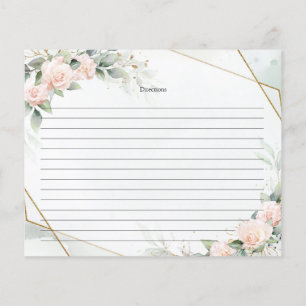 Boho Elegant soft pastel roses greenery recipe