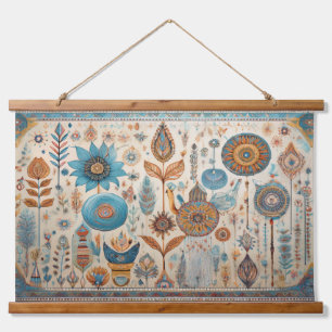Boho Elements Wall Hanging Hanging Tapestry