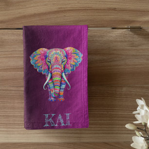 Boho Elephant - Conception personnalisée de Mandal