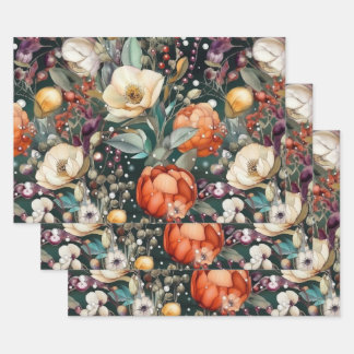 BOHO ENCHANTING FLORAL DECOUPAGE DECORATIVE PAPER
