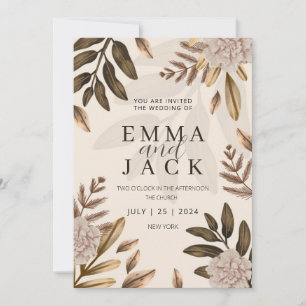 Boho Faire-part de mariage