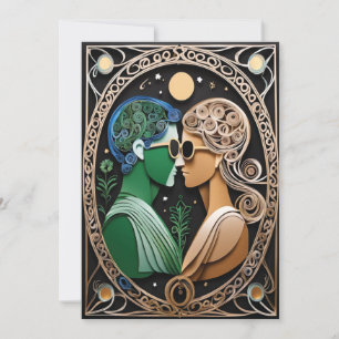 Boho Faire-part de mariage