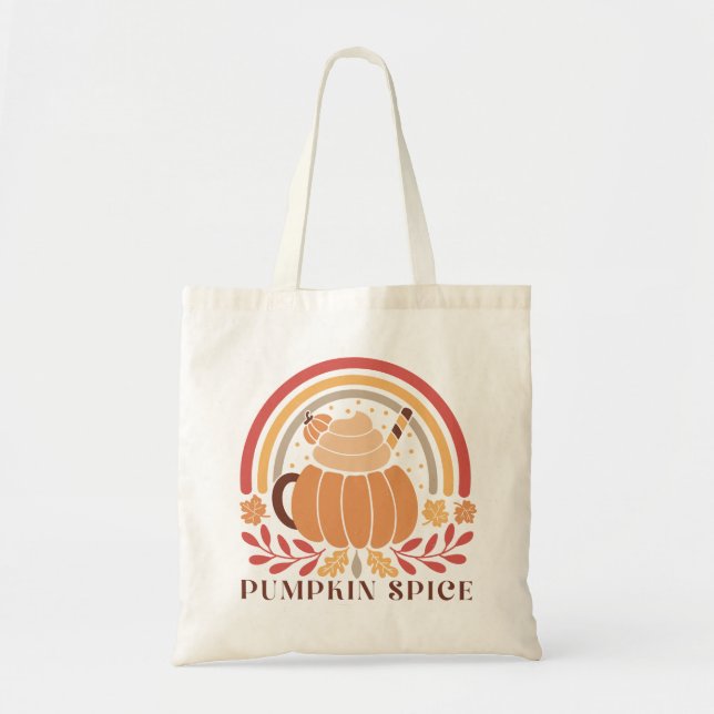 Boho Fall Autumn Quote  Tote Bag (Front)
