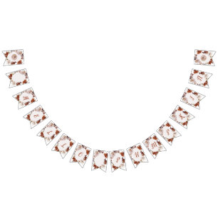 Boho fall Hello pumpkin Bunting Flags