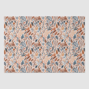 Boho Fall Leaves Tissue Paper