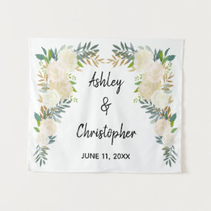 Boho Fall Wedding Back drop, Ceremony Decorations Tapestry