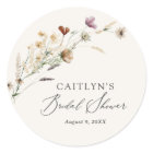 Boho Fall Wildflower Bridal Shower