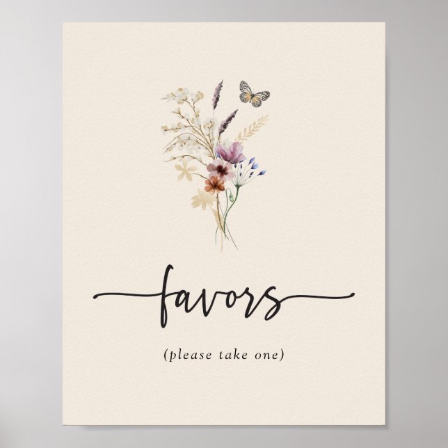 Boho Favours Poster (Front)
