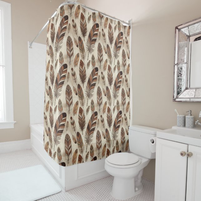 Boho Feather Pattern (In Situ)